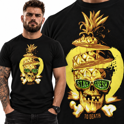KOSZULKA HORROR HOLIDAY SKULL